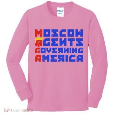 Moscow Agents Governing America  Kids Long Sleeve Shirt