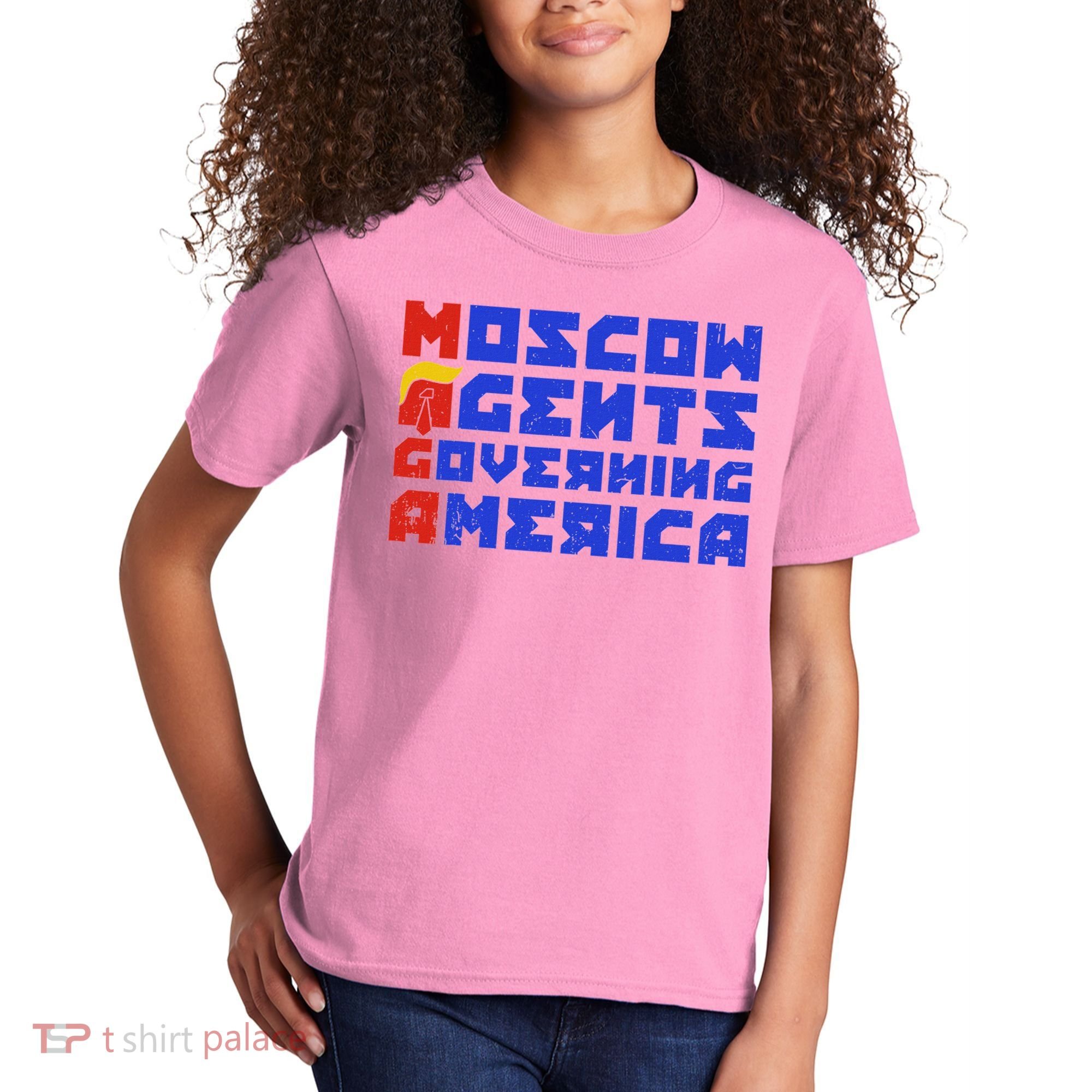 Moscow Agents Governing America  Kids T-Shirt