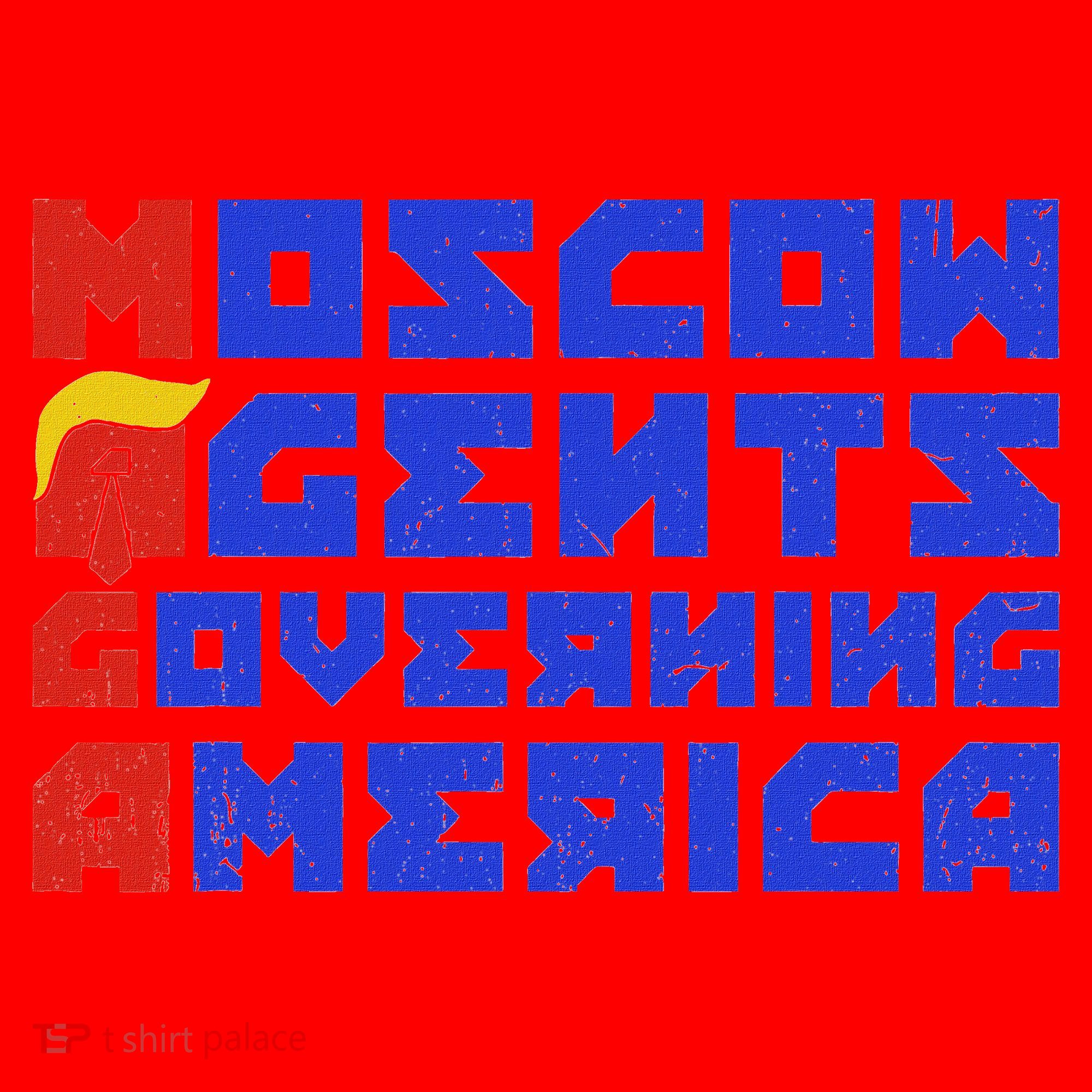 Moscow Agents Governing America  Santa Hat