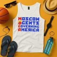 Moscow Agents Governing America  Tank Top thumb 4
