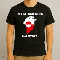 Make America Go Away Greenland Policy Political Statement T-Shirt thumb 3