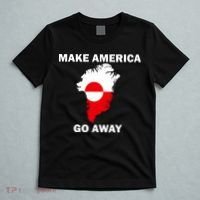 Make America Go Away Greenland Policy Political Statement T-Shirt thumb 5