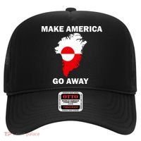 Make America Go Away Greenland Policy Political Statement Hat thumb 0