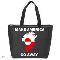 Make America Go Away Greenland Policy Political Statement Tote Bag thumb 0