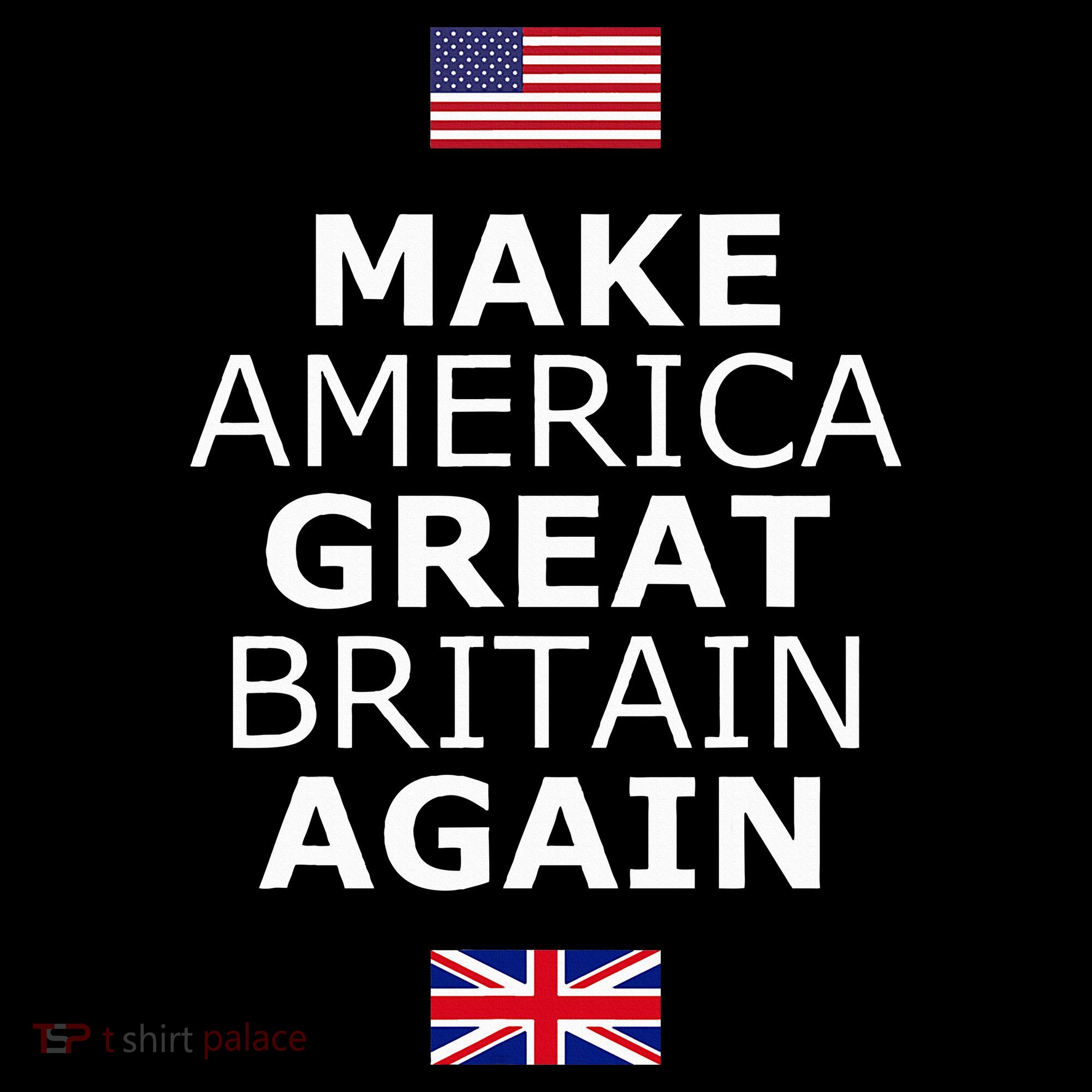 Make America Great Britain Again W Flags Apron