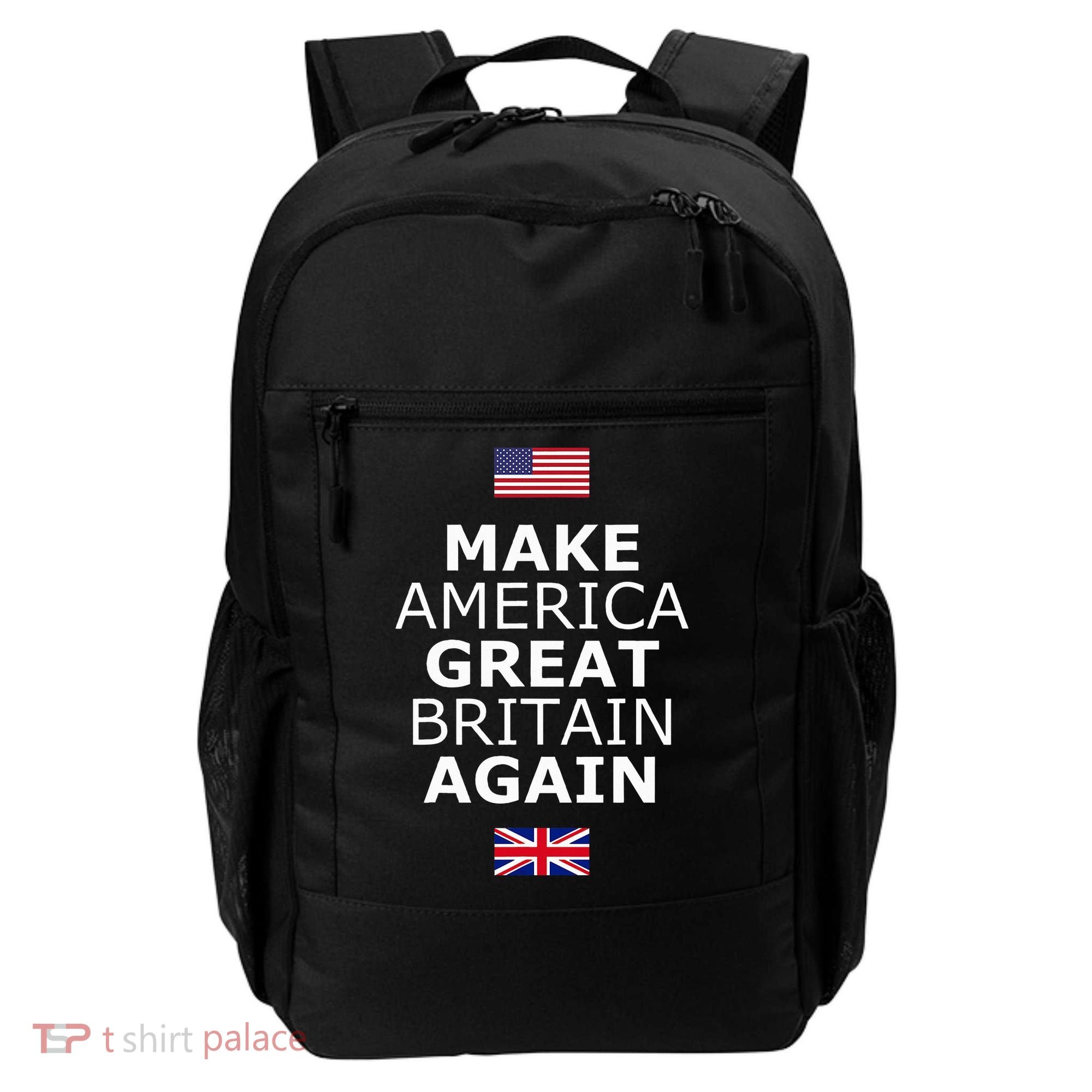 Make America Great Britain Again W Flags Backpack