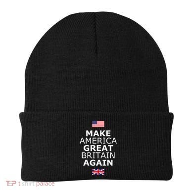 Make America Great Britain Again W Flags Beanie