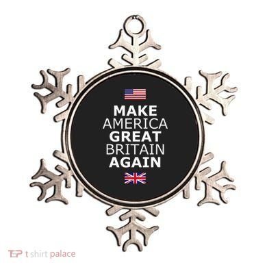 Make America Great Britain Again W Flags Ornament
