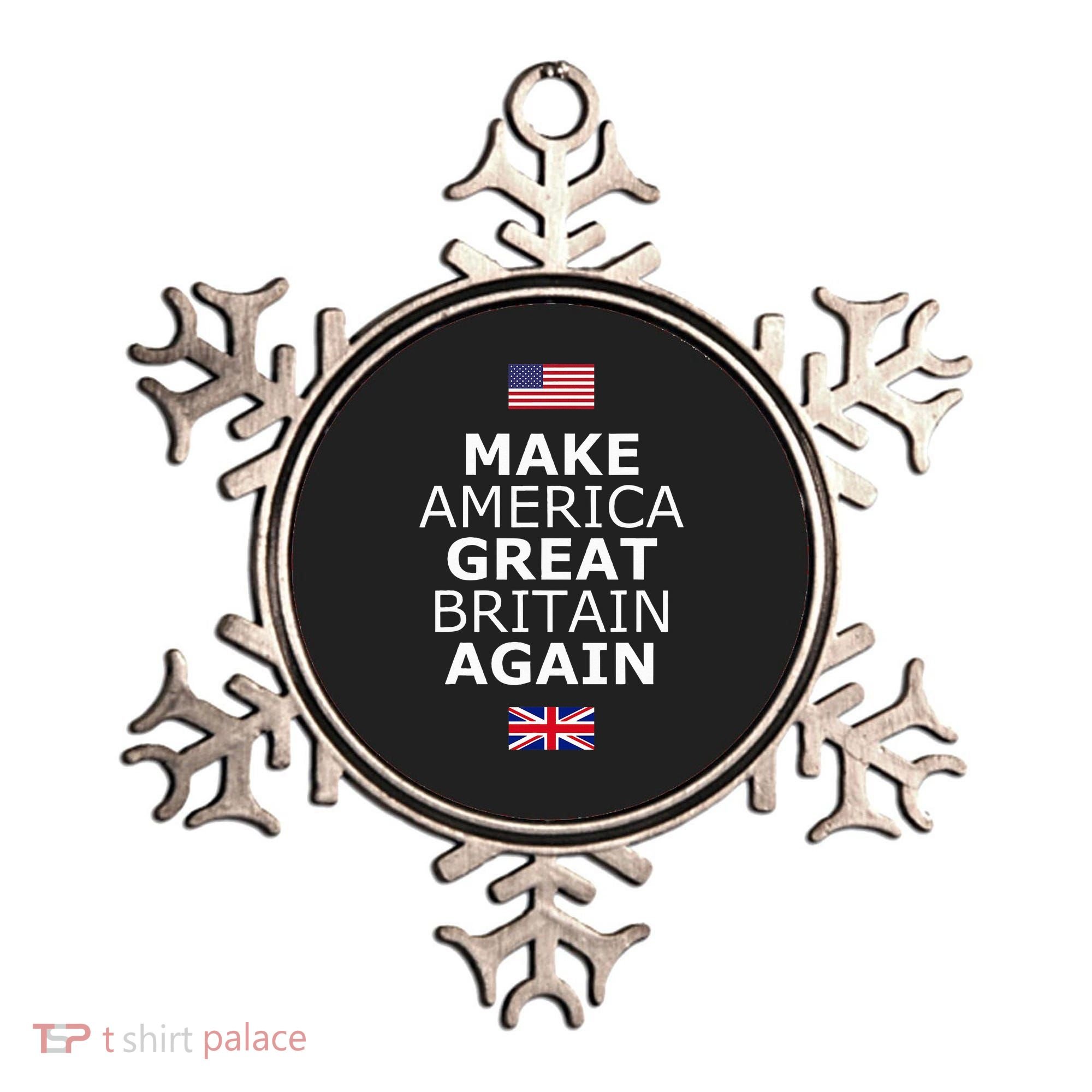 Make America Great Britain Again W Flags Ornament