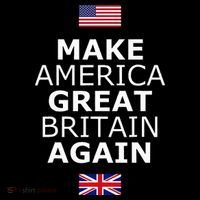 Make America Great Britain Again W Flags Kids Sweatshirt thumb 2