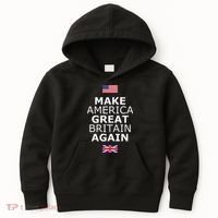 Make America Great Britain Again W Flags Kids Hoodie thumb 0