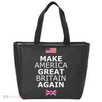 Make America Great Britain Again W Flags Tote Bag thumb 0
