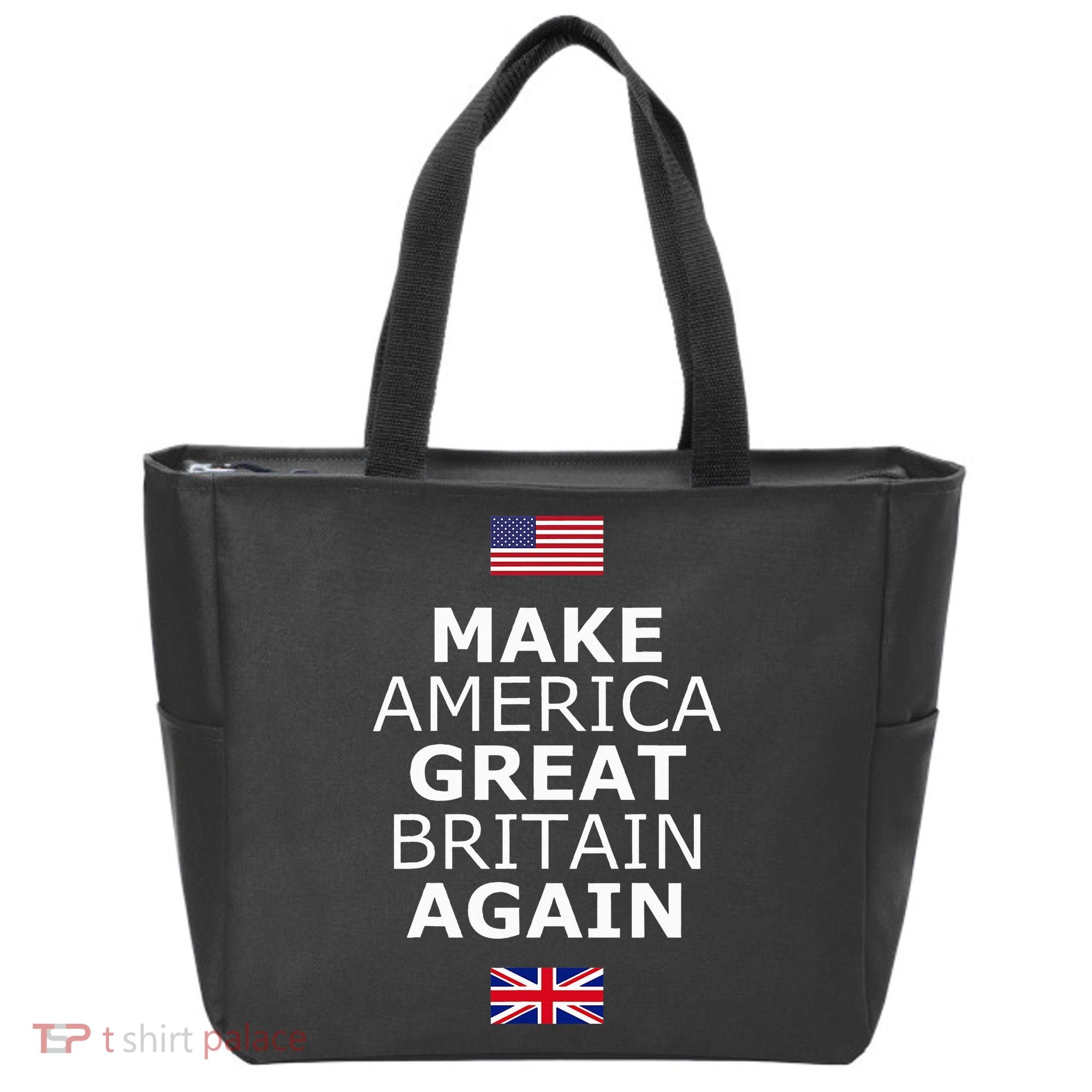 Make America Great Britain Again W Flags Tote Bag