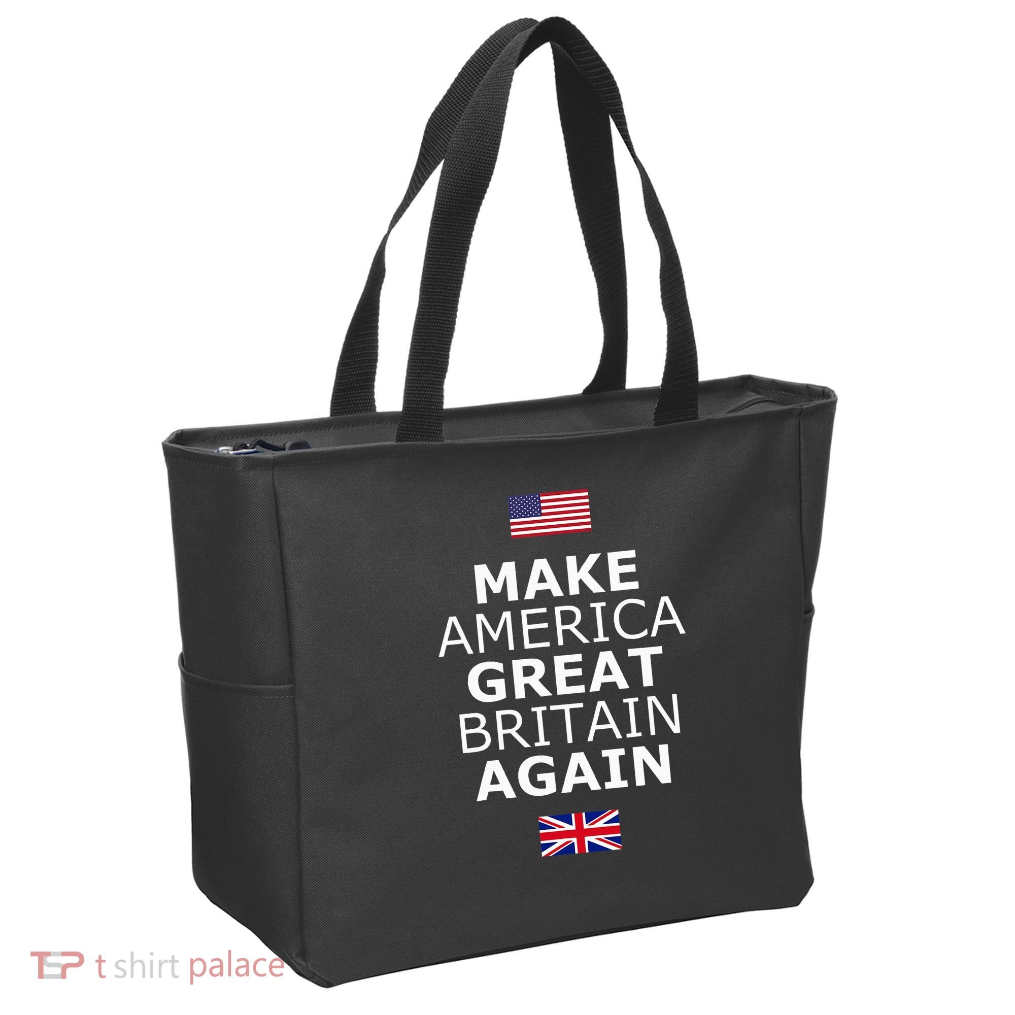 Make America Great Britain Again W Flags Tote Bag