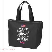 Make America Great Britain Again W Flags Tote Bag thumb 3
