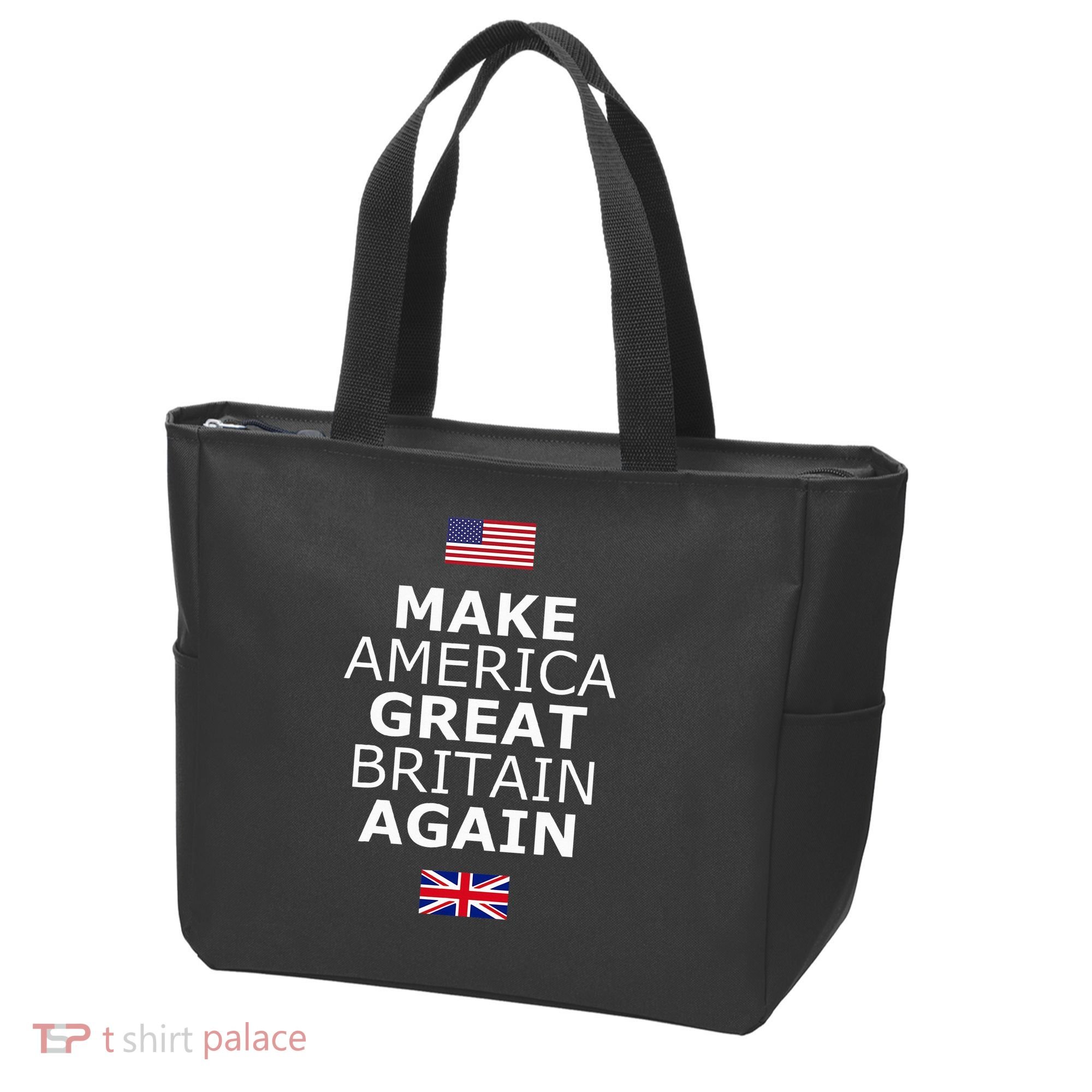 Make America Great Britain Again W Flags Tote Bag