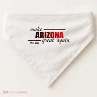 Make Arizona Great Again USA-Made Doggie Bandana thumb 0