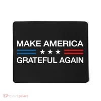 Make America Grateful Again Funny Patriotic Thanksgiving Usa Mousepad thumb 0