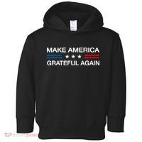 Make America Grateful Again Funny Patriotic Thanksgiving Usa Toddler Hoodie thumb 0