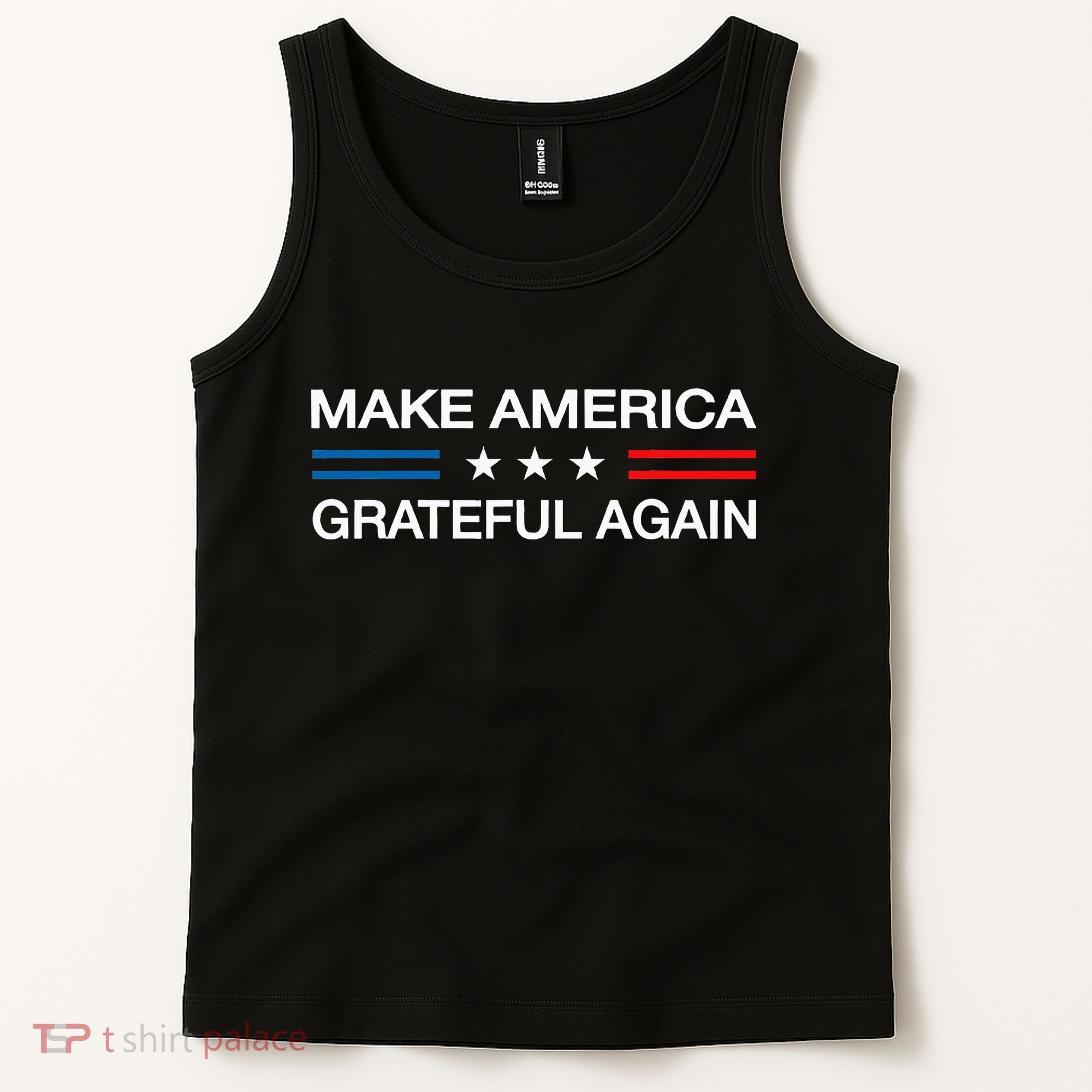 Make America Grateful Again Funny Patriotic Thanksgiving Usa Tank Top