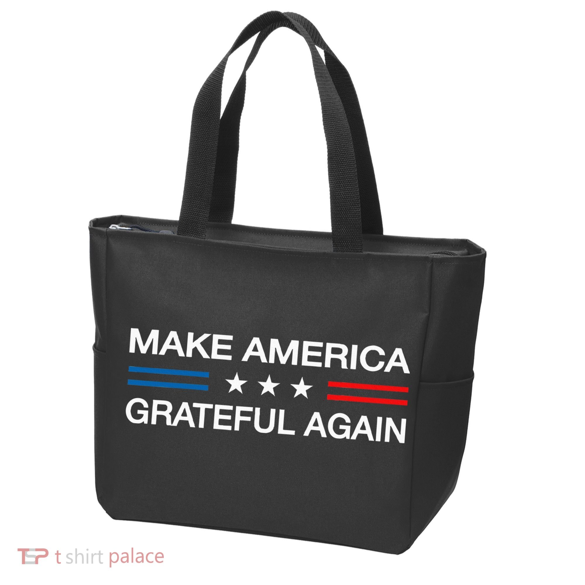 Make America Grateful Again Funny Patriotic Thanksgiving Usa Tote Bag