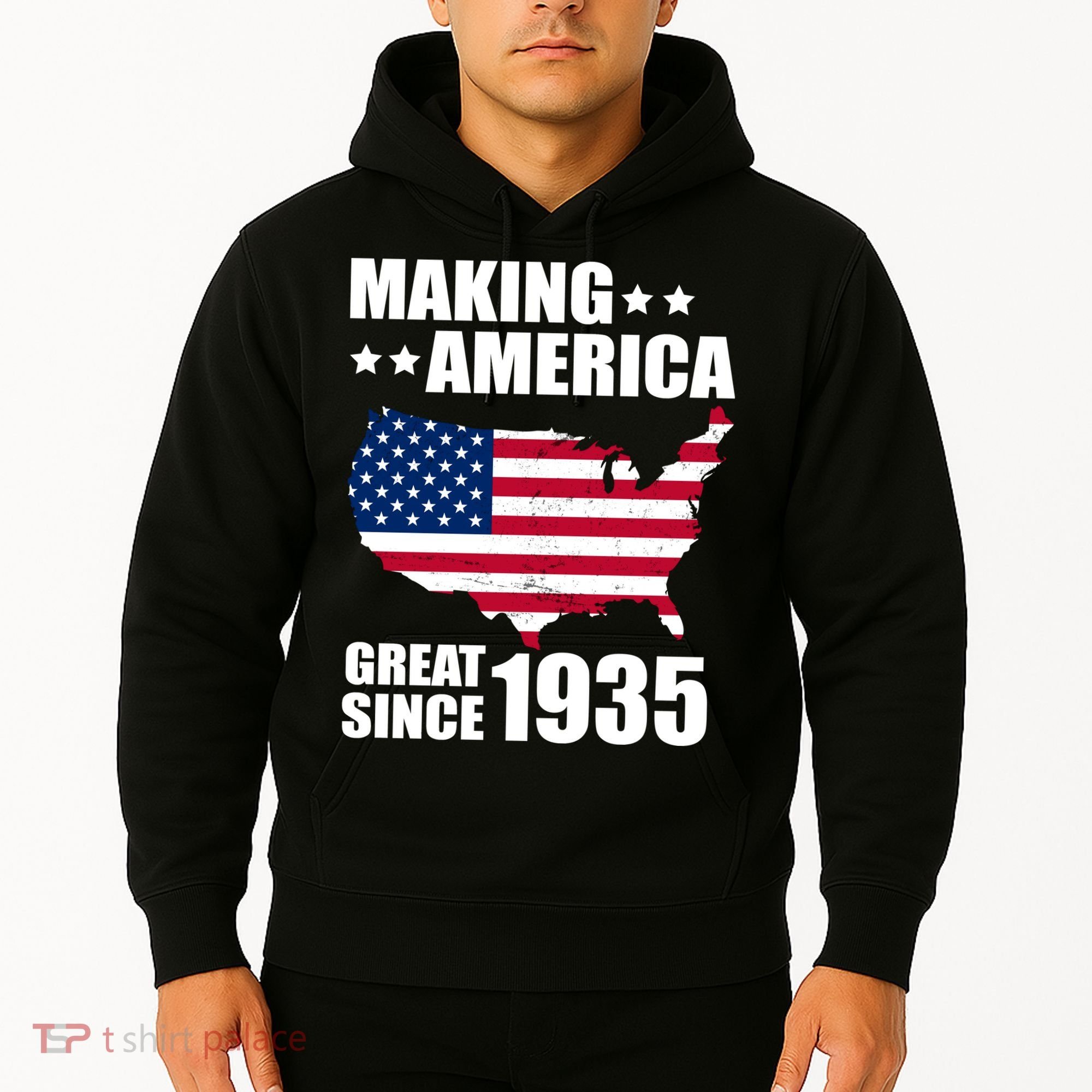 Making America Great Since 1935 Birthday Hoodie