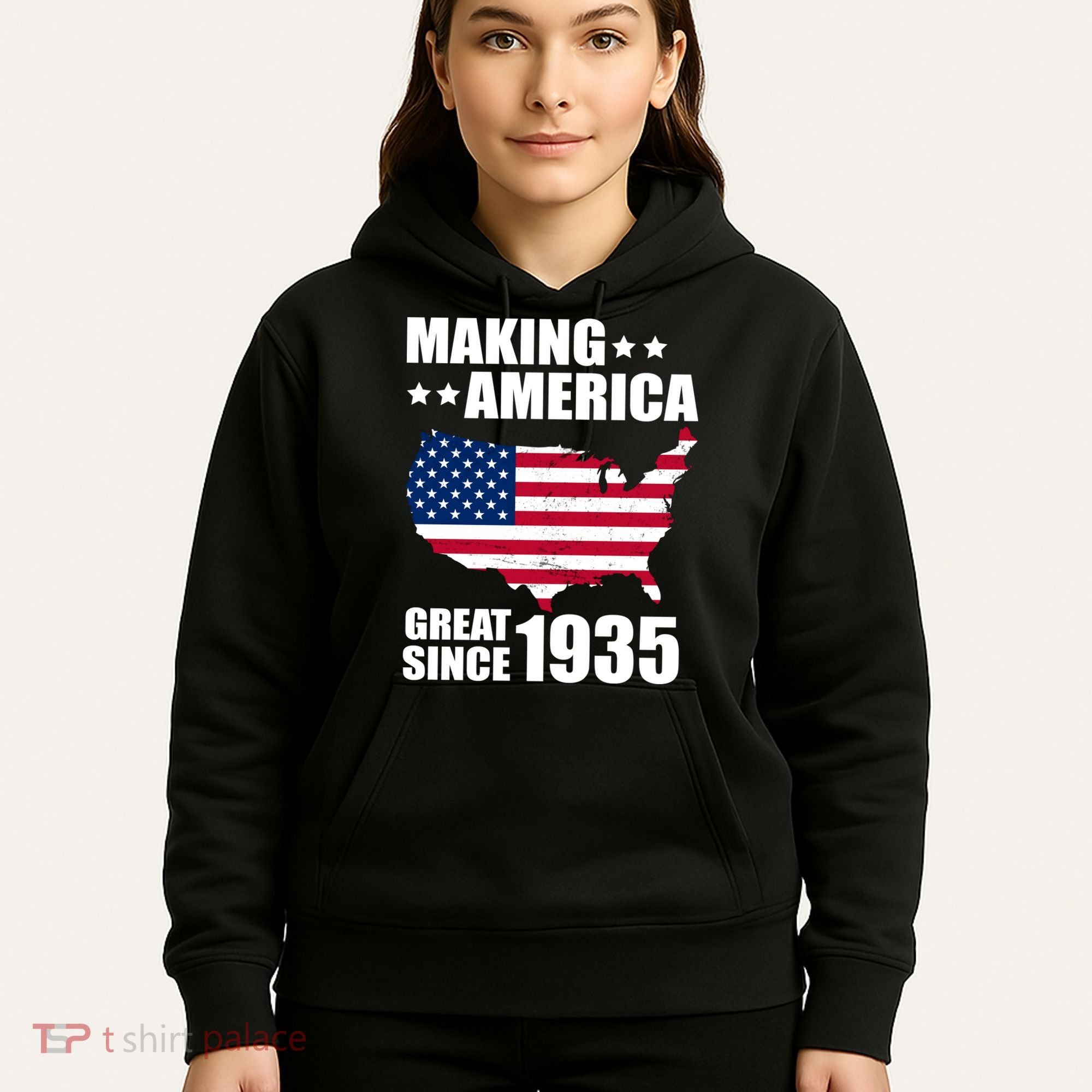 Making America Great Since 1935 Birthday Hoodie