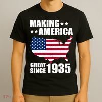 Making America Great Since 1935 Birthday T-Shirt thumb 3