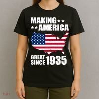 Making America Great Since 1935 Birthday T-Shirt thumb 4