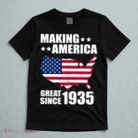 Making America Great Since 1935 Birthday T-Shirt thumb 5