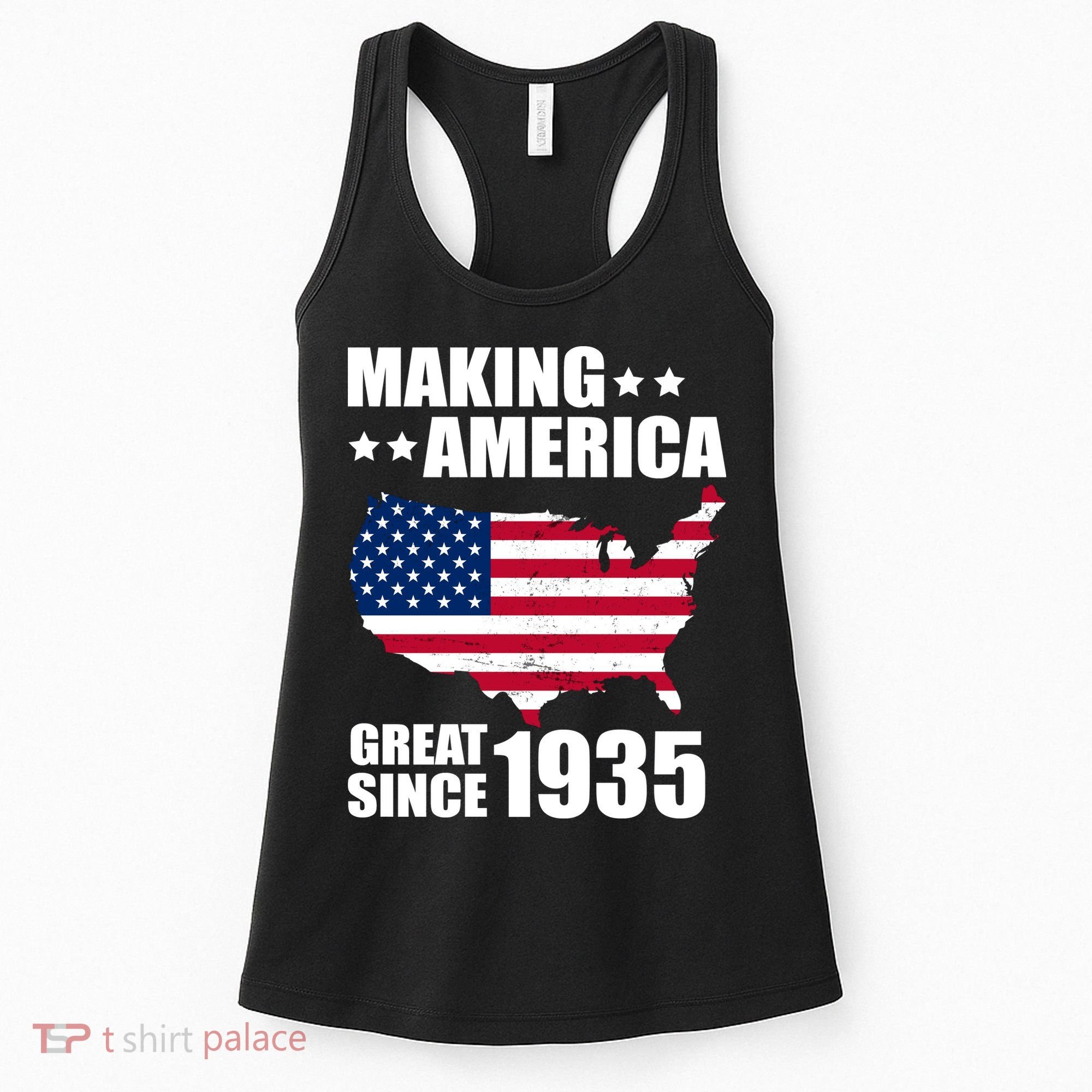 Making America Great Since 1935 Birthday Women's Tank Top