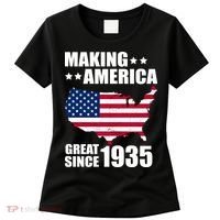 Making America Great Since 1935 Birthday Women's T-Shirt thumb 0