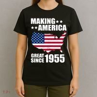 Making America Great Since 1955 Birthday T-Shirt thumb 4