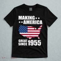Making America Great Since 1955 Birthday T-Shirt thumb 5