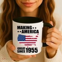 Making America Great Since 1955 Birthday Coffee Mug thumb 3