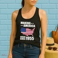 Making America Great Since 1955 Birthday Women's Tank Top thumb 2