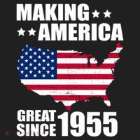 Making America Great Since 1955 Birthday Hat thumb 2