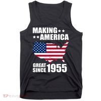 Making America Great Since 1955 Birthday Tank Top thumb 0