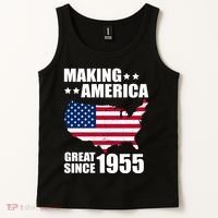 Making America Great Since 1955 Birthday Tank Top thumb 2