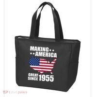 Making America Great Since 1955 Birthday Tote Bag thumb 3