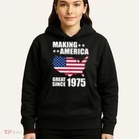 Making America Great Since 1975 Birthday Hoodie thumb 5