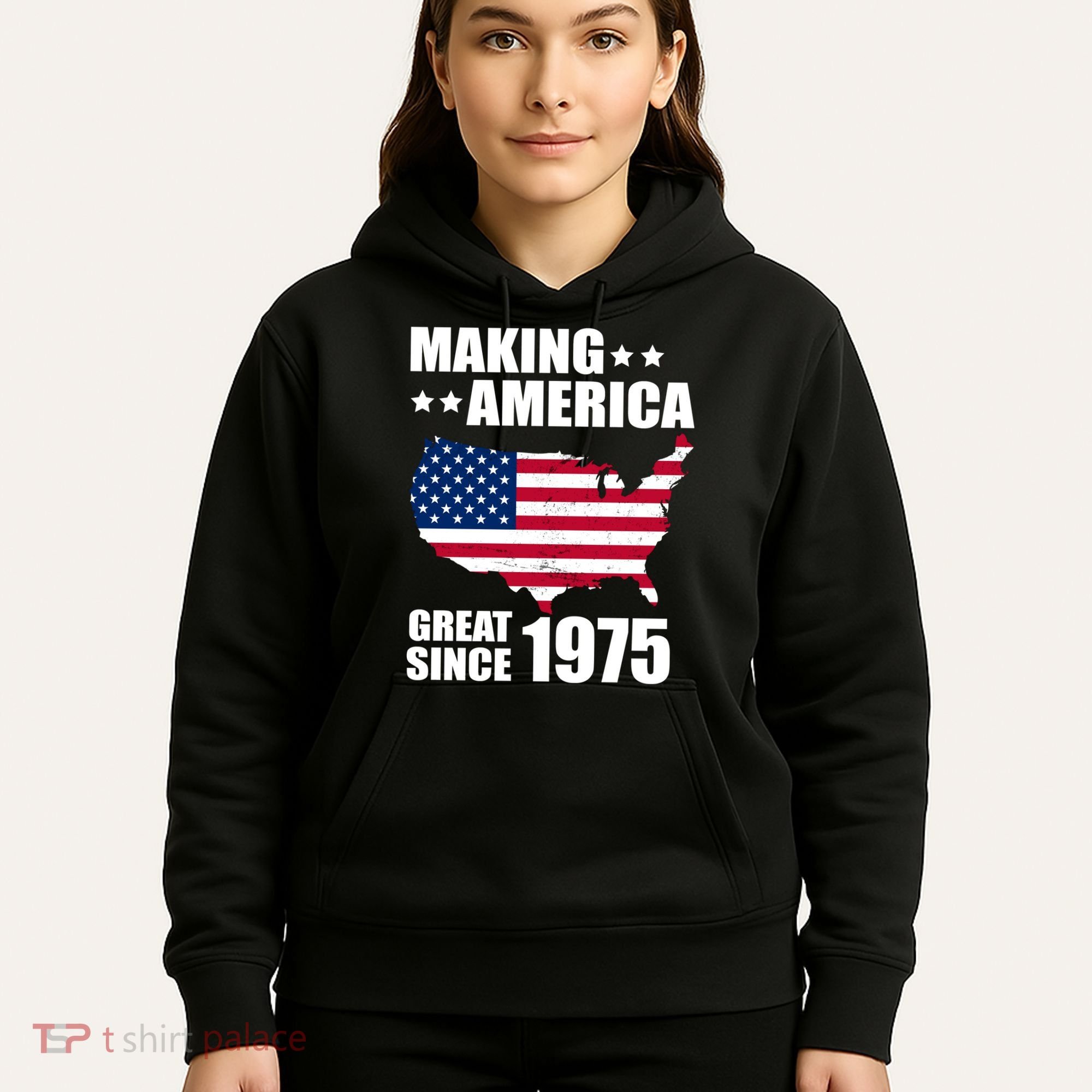 Making America Great Since 1975 Birthday Hoodie