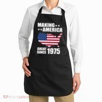 Making America Great Since 1975 Birthday Apron thumb 2