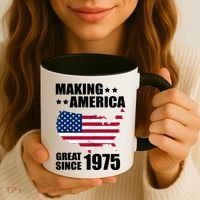 Making America Great Since 1975 Birthday Coffee Mug thumb 3