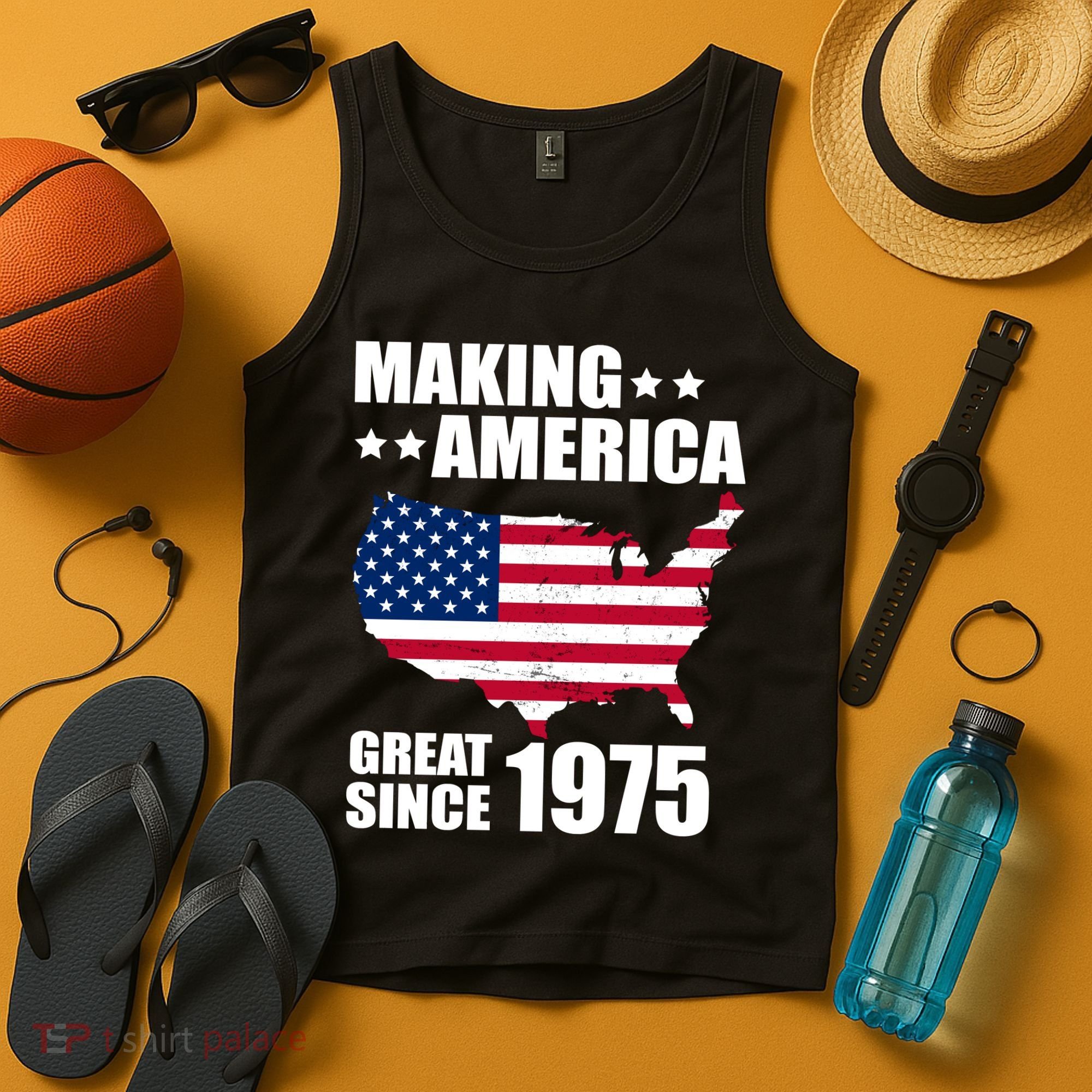 Making America Great Since 1975 Birthday Tank Top