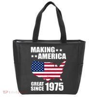 Making America Great Since 1975 Birthday Tote Bag thumb 0