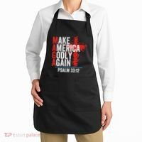 Make America Godly Again Psalm 33 12 Apron thumb 2