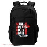 Make America Godly Again Psalm 33 12 Backpack thumb 0