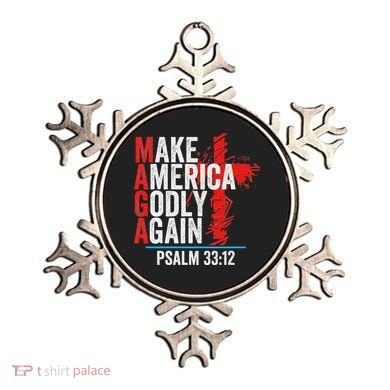 Make America Godly Again Psalm 33 12 Ornament