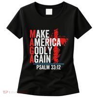 Make America Godly Again Psalm 33 12 Women's T-Shirt thumb 0